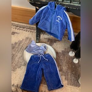 American Girl Doll Retired Sweatsuit and matching shirt